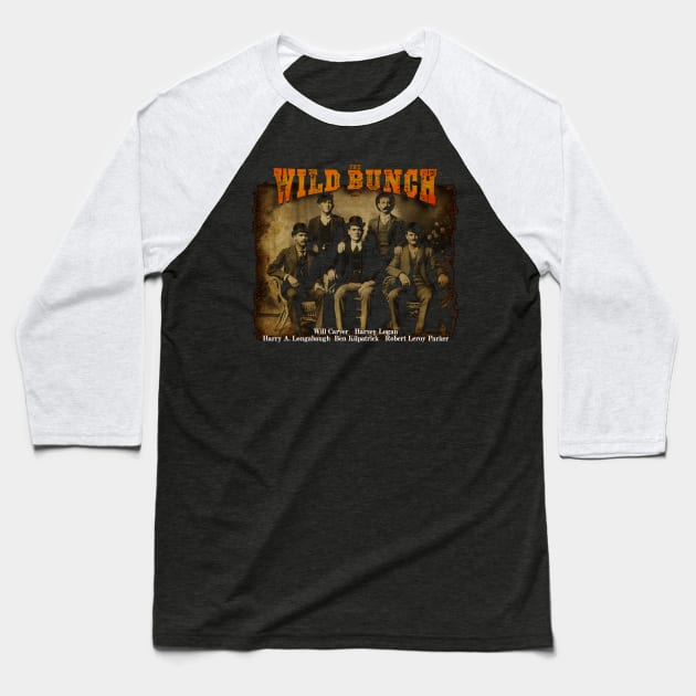 The Wild Bunch Design Baseball T-Shirt by HellwoodOutfitters